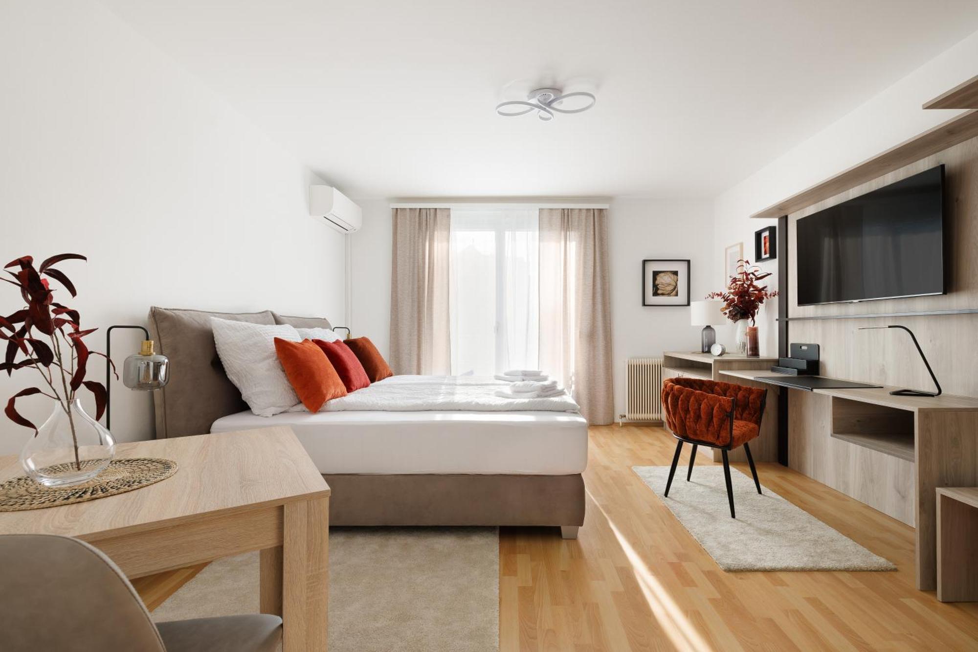 Neu! Apartment Mit Klimaanlage, Nahe Hauptbahnhof Wien Eksteriør bilde